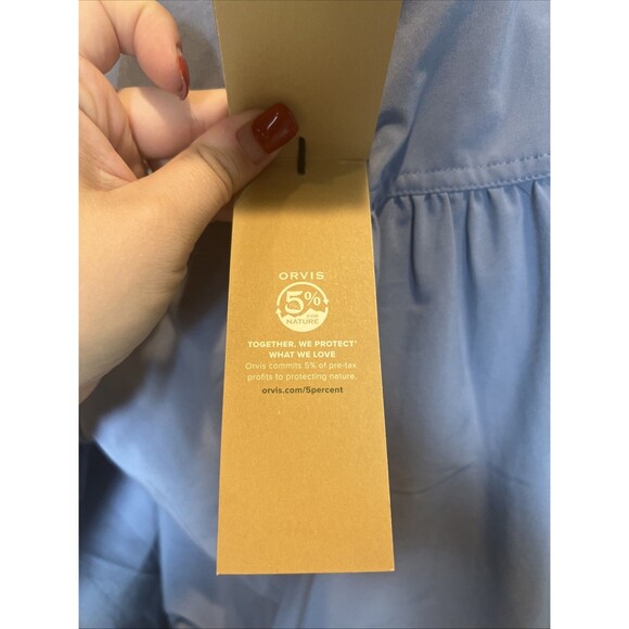 Orvis Pack N Go UV Protection Quick Dry Travel Dress Medium Adjustable Waist - Picture 10 of 15